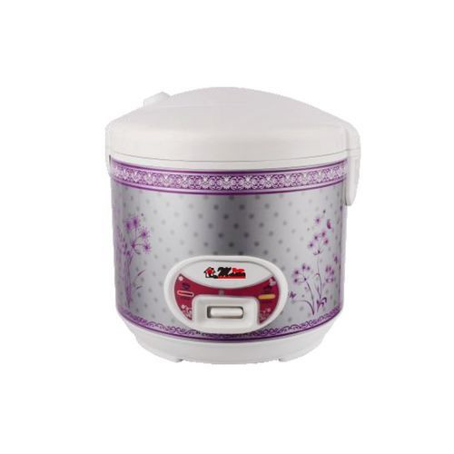 Electro Master-RC-1035 2.8L 1000 watts Rice Cooker -Silver
