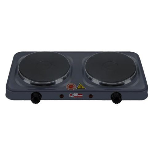 EM-HP-1083 Double Burner Hot Plate 3000W - Grey