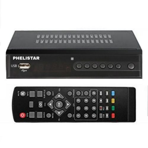 Free To Air Decoder, No Monthly Subscription Of Local Channels - Black