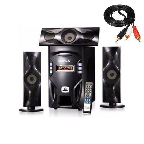 X-BASS Powerful Bluetooth Home Theater System F3L + Free AUX-Black