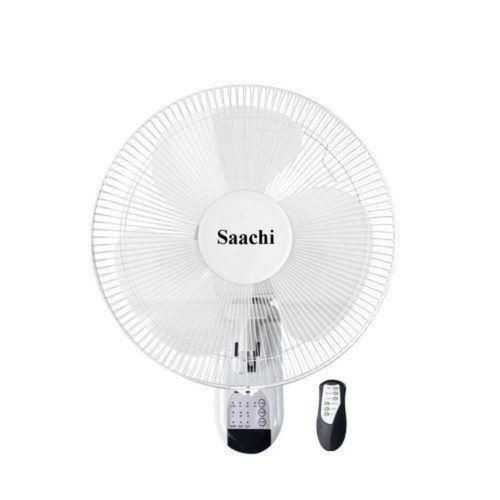 Saachi 16 Inch Wall Fan With Remote Control, 3 Speed -White