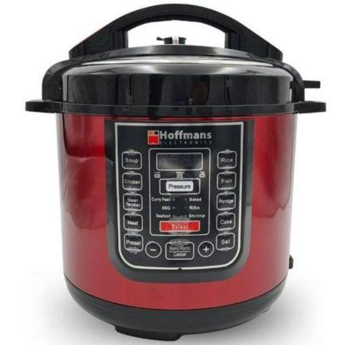 Hoffmans 6.5L Genuine 14 In 1 Digital Electric Pressure Cooker - Red, Silver