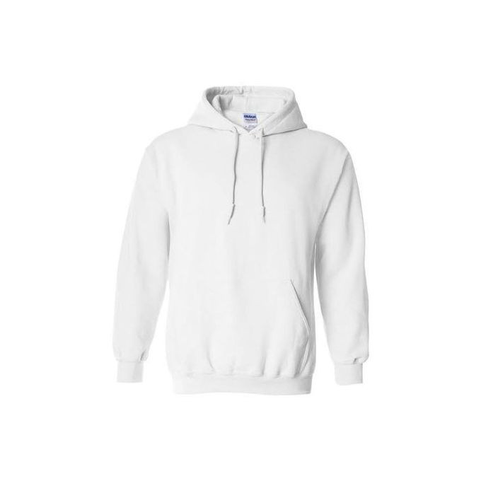 Men's Hoodie Jumper - White