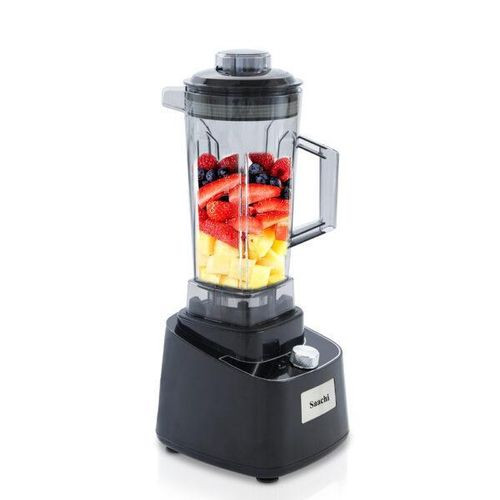 2 Liters Blender/Grinder With Very Sharp Stainless Steel Blades-Transparent