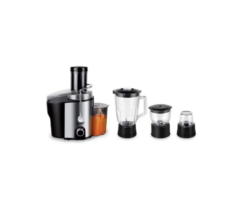 Powerful 4 In 1 Juicer For Blending Grinding Mincing Milling-Transparent