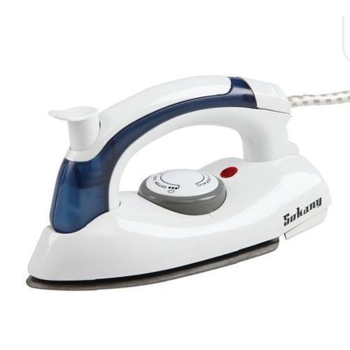 Portable Mini Travel Steam Iron Foldable - White