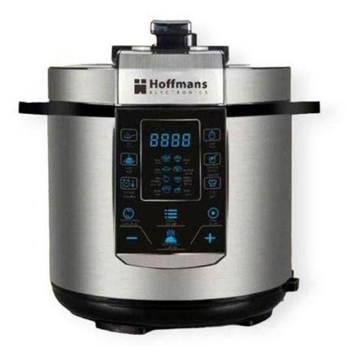 Hoffmans Electric Pressure Cooker 6L 14 In 1 Fast Cooking - Silver