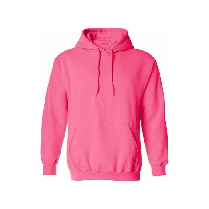 Long Sleeve Hoodie Jumper - pink