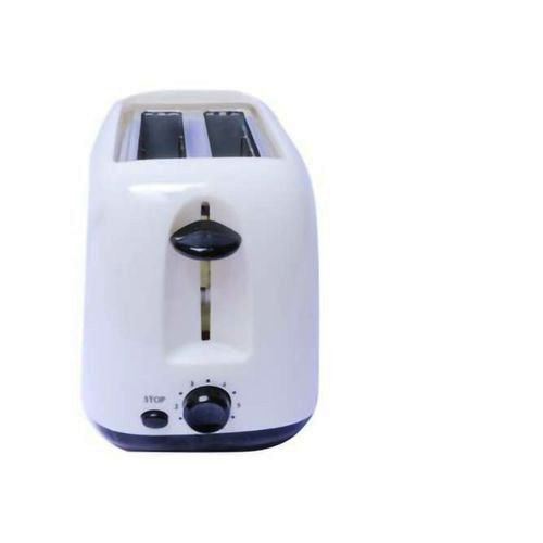 Electro Master EM‑BT‑1208 2‑Slice Bread Toaster – Cream