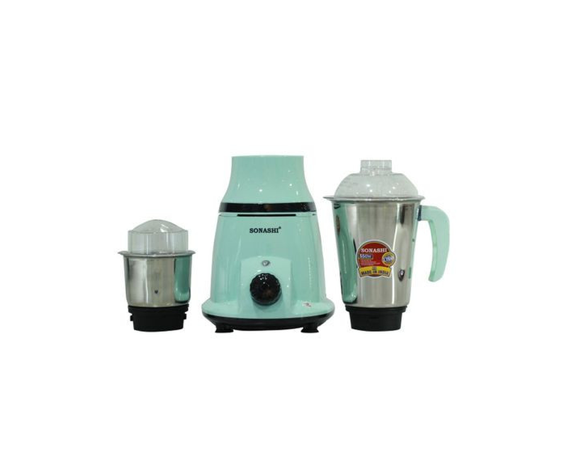 2 In 1 Stainless Steel Mixer And Grinder-Multicolour