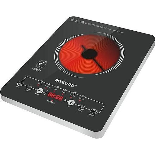 Digital Touch Infrared Ceramic Cooker-Black