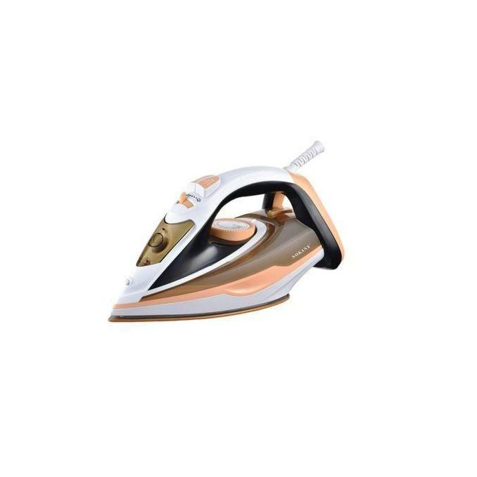 Steam Flat Iron With Self Cleaning - Multicolor