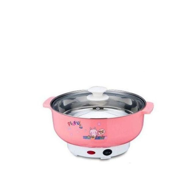 Stainless Steel Food And Vegetable Cooker/Boiler 24cm - Pink