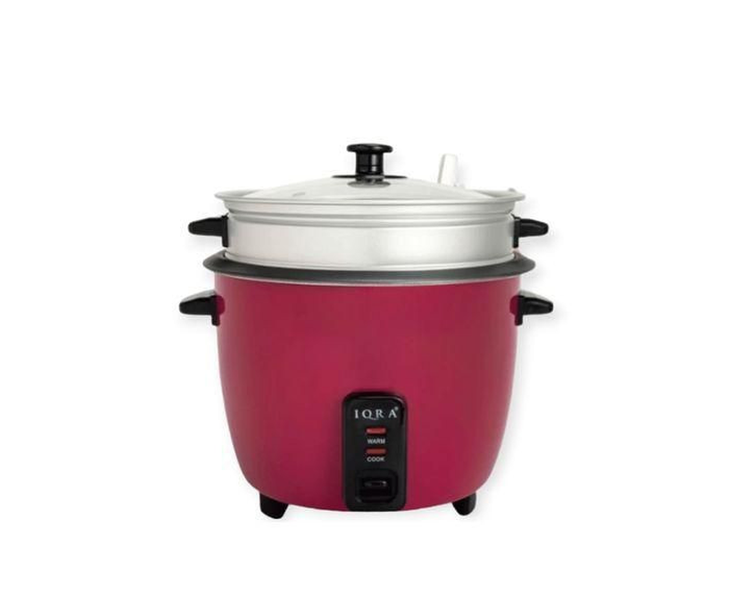 Fast Cooking Rice Cooker With Steaming Function Of 1.8 Liters-Multicolor