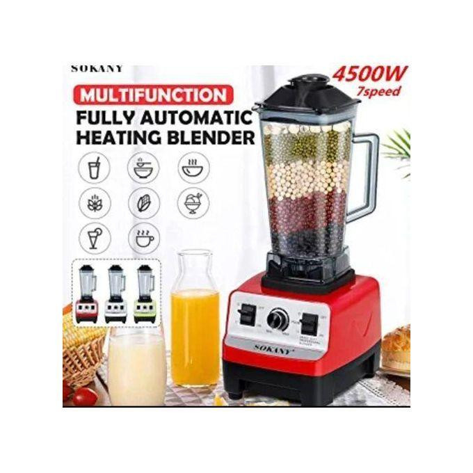 Hoffmans 2 In 1 Multifunctional Commercial 2 Liters Breaking Blender With Pure Copper Motor - Color May Differ