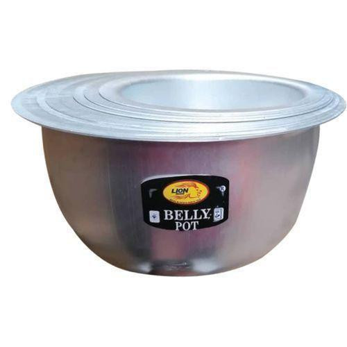 Crystal 8 Piece Set Of High Quality Aluminium Saucepan - Silver