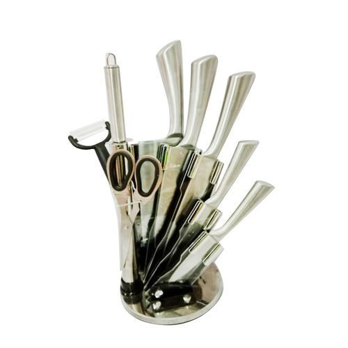 CHAO YANG 8pc Stainless Steel Knives Set - Silver