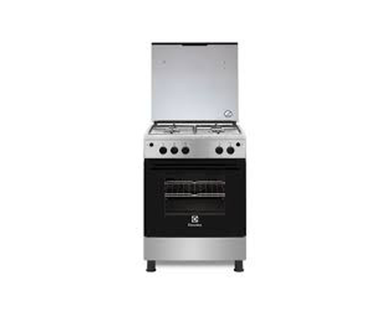ELECTROLUX EGYPT 60/60cms 4 Gas Burners with Basic Gas Oven & Grill EKG6000G6Y