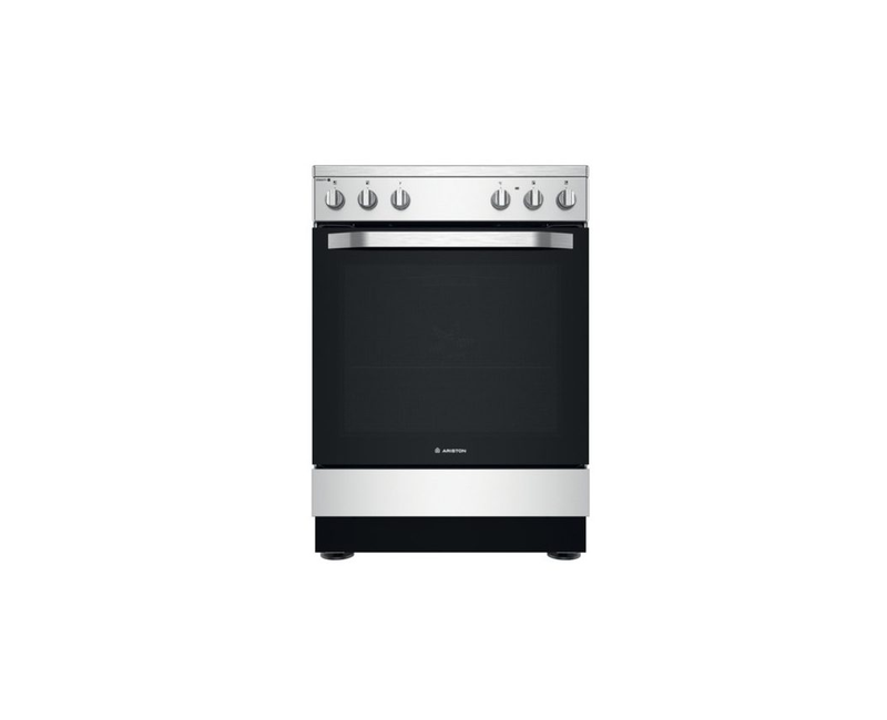 ARISTON POLAND 60/60cms Stainless Steel Full Gas, Cast Iron Pan Support+ Rotesserie AS67G1MCX