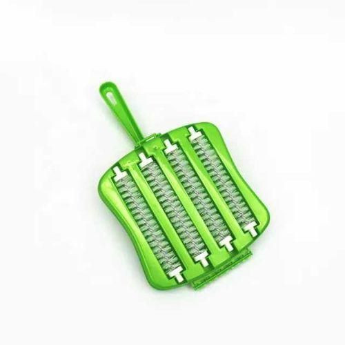 Carpet Cleaning Brush With Roller-Green/White