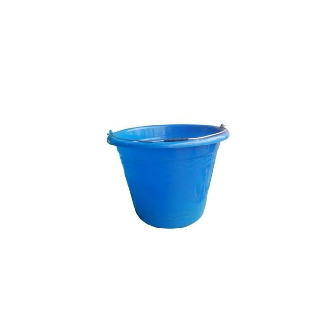 20L Plastic Bucket -Blue