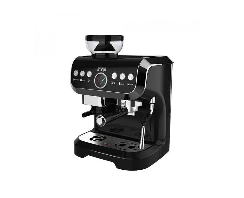 Winningstar Espresso/Coffee Machine Espresso Tea Coffee Maker - Black,Silver