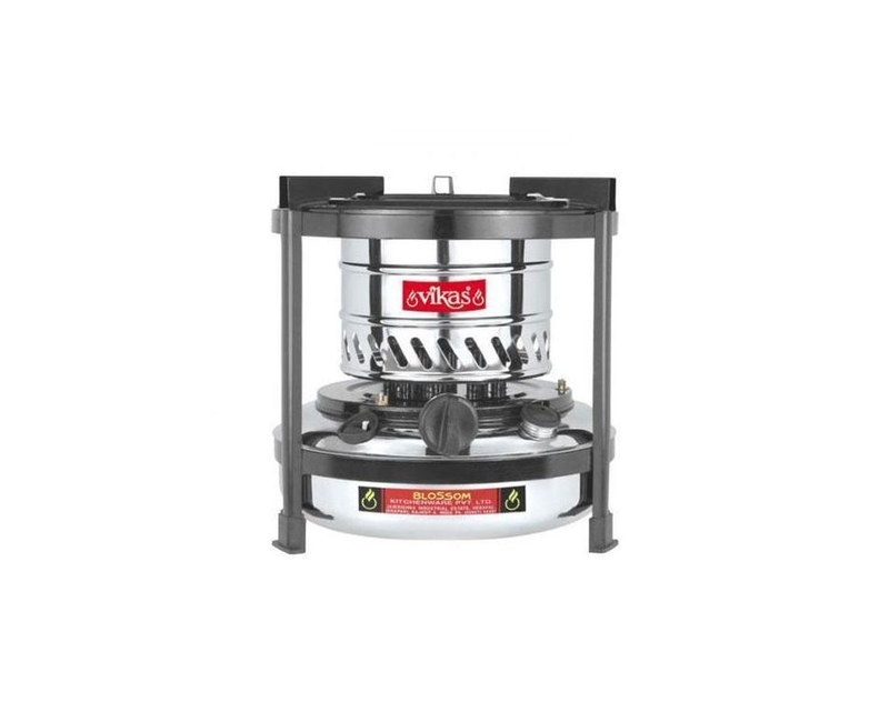 Wick Stove Paraffin Cooking Stove - Silver 1120135 - Vikas