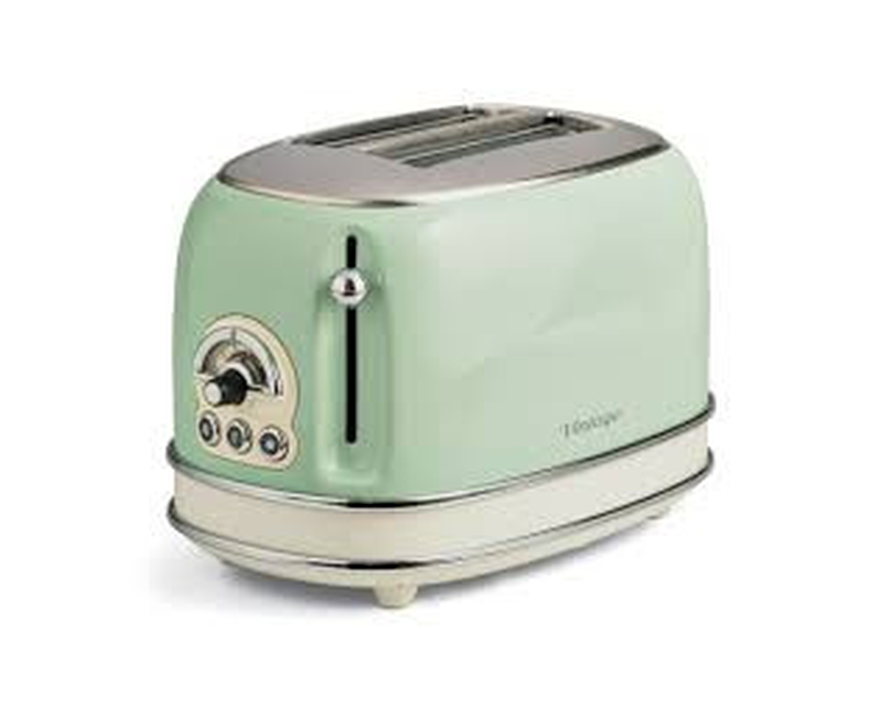 ARIETE Vintage Design 2 Slice Vintage Toaster- Green ART0155