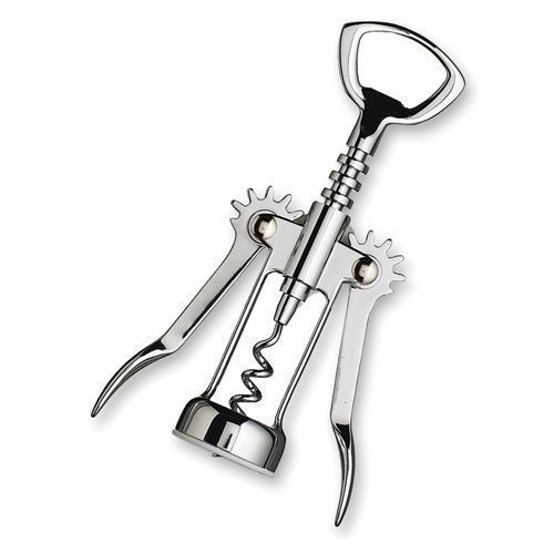 Wine, Corkscrew, Beer Bottle Stainless Steel Opener - Silver