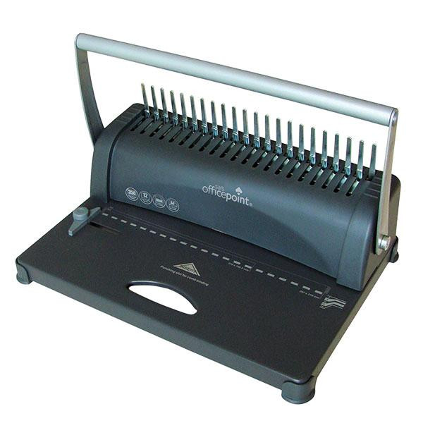 Comb Spiral Binder Machine - Black