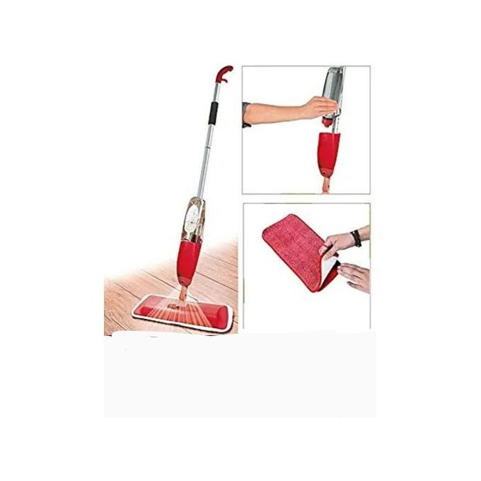 Healthy Spray Mop For All Kinds Of Floors - Red