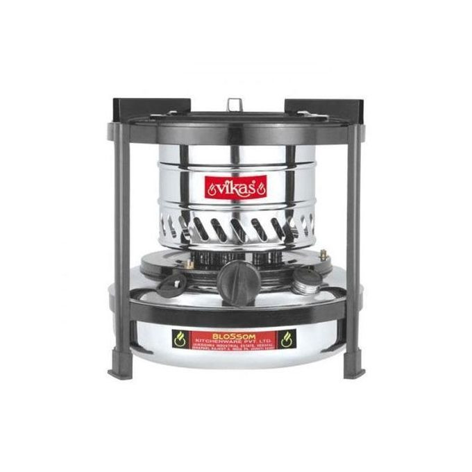 Mini Wick Stove- 2 litres - SilverBlack