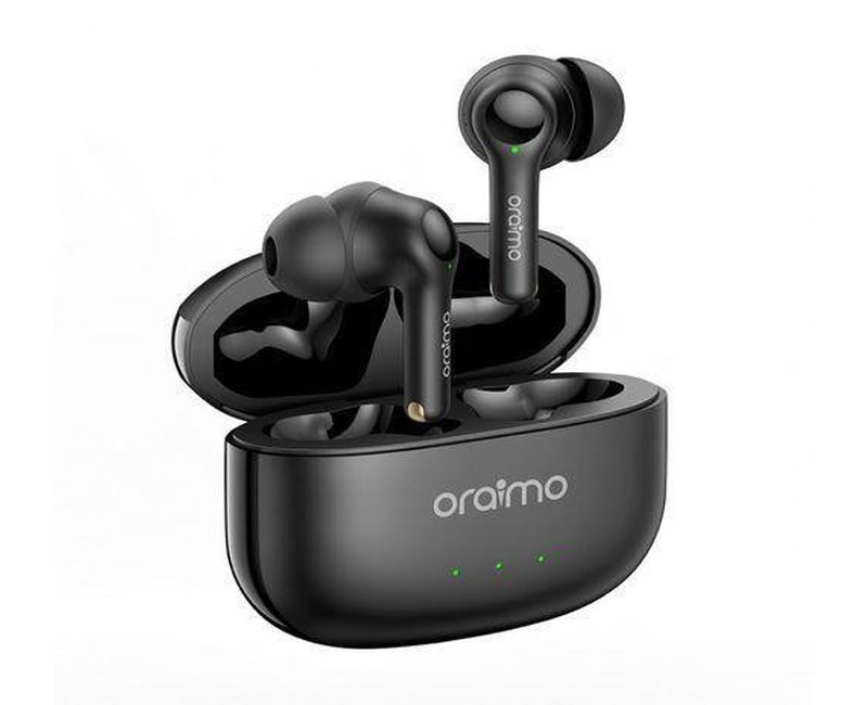 FreePods 3C ENC Calling Noise Cancellation Long Playtime True Wireless Earbuds-Black