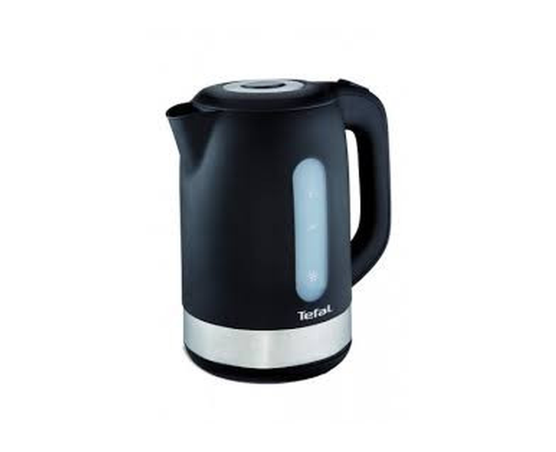 TEFAL Plastic 1.7L, Equinox 2400w Plastic Black KO330827
