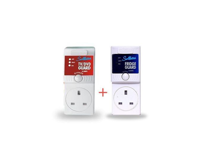 Package Of TV Guard And Fridge Guard-White