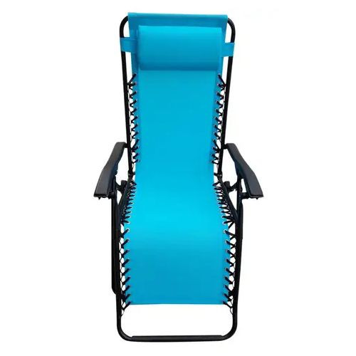 Foldable Fabric Patio Lounge Chair - Multicolors
