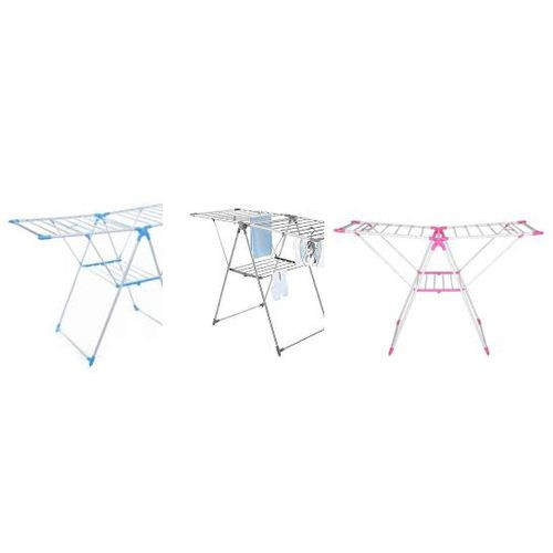 Deluxe Stainless Steel Clothes Drying Rack/Color May Vary-Multicolor