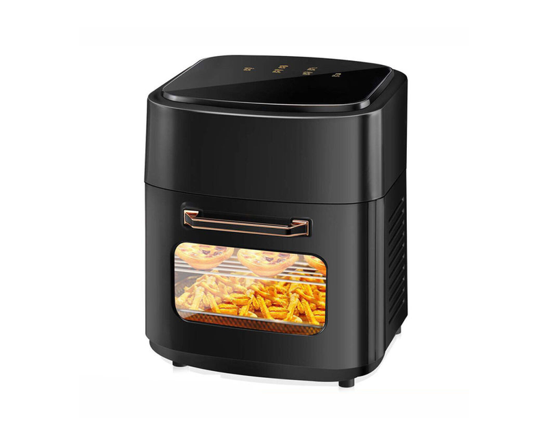15 Liters Micro Computer Touch Operated Air fryer With Observation Window Fries Healthy Foods Without Oil - Multicolor