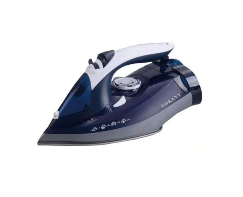 Sokany Electric Steam Flat Iron - Blue