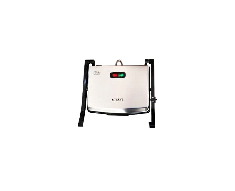 Sokany Electric Grill Maker - Black, Silver