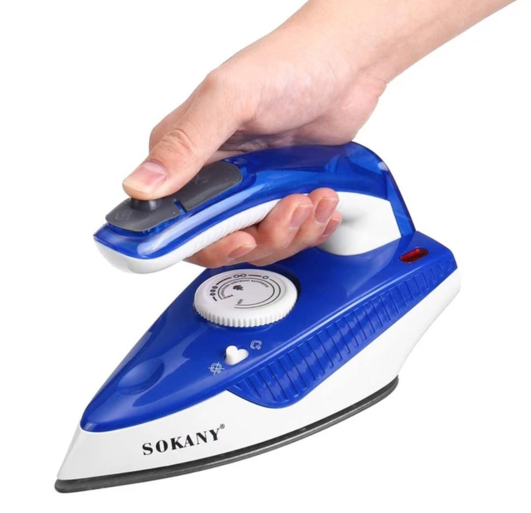 Travel Steam Flat Iron- Blue, White