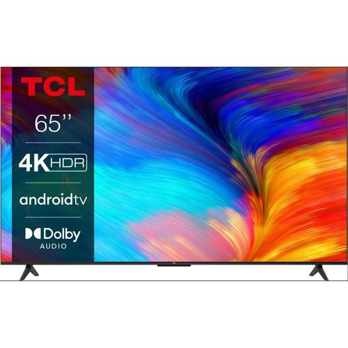 TCL 65 Inch UHD 4K HDR Google TV Smart Android LED TV Bluetooth Youtube Netflix Prime Video Google Play Chromecast Built-In With Inbuilt Free To Air Decoder – Black.