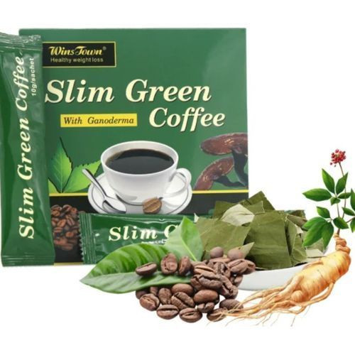 Healthy Weight Loss Slim Green With Ganoderma Coffe180g