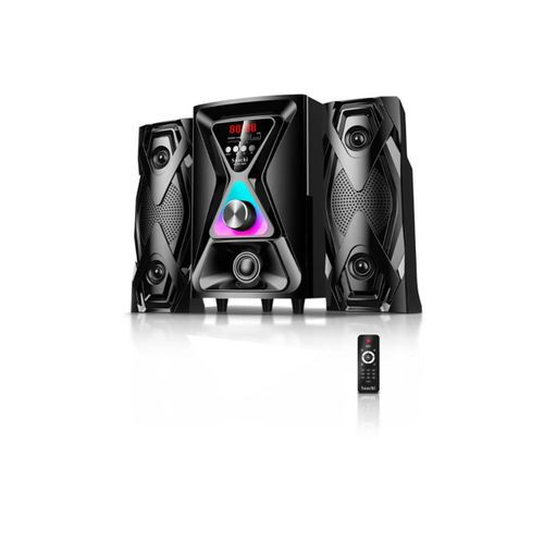 Wireless Speaker Subwoofer Hometheatre With Extra Bass And High Definition Clear Sound-Black