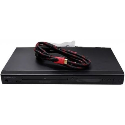 DVD Player With High Compatibility With A Free HDMI Cable-Black