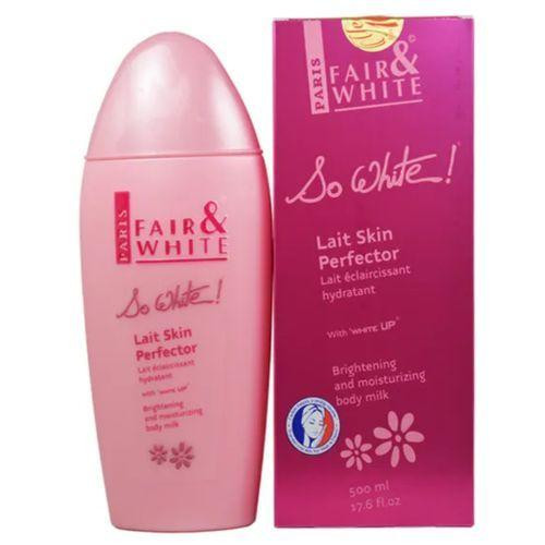 Fair & White So White Lait Skin Perfector Brightening and Moisturising Body Milk 17.6 Fl oz