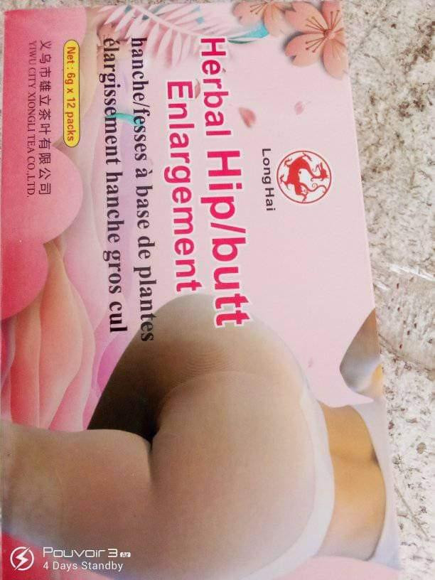 Herbal hip/butt enlargement tea bags