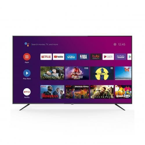 Golden Tech 55" Smart TV, YouTube, Netflix, Inbuilt Free Local Channels, USB & HDMI Ports - Black