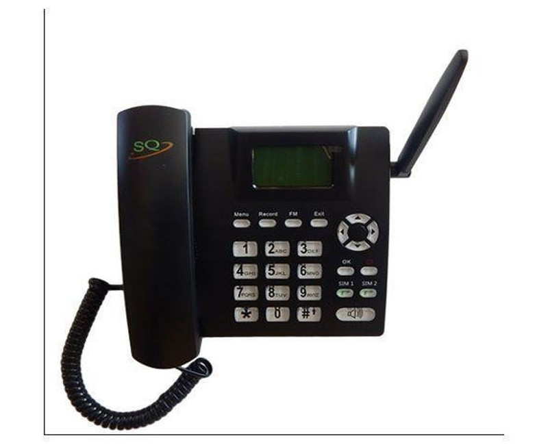 LS-930 Dual Sim Gsm Desktop Phone - Black