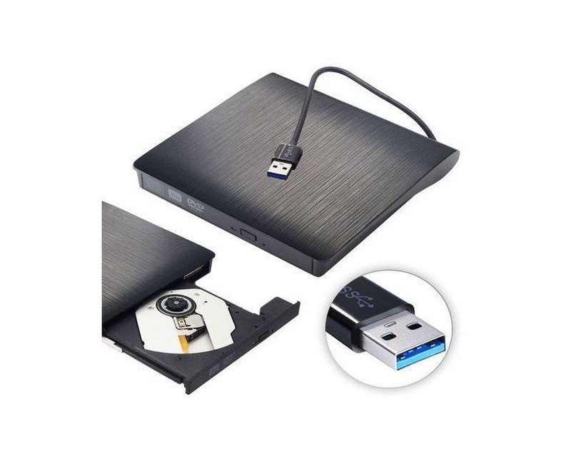 3.0 USB External DVD-RW - Black